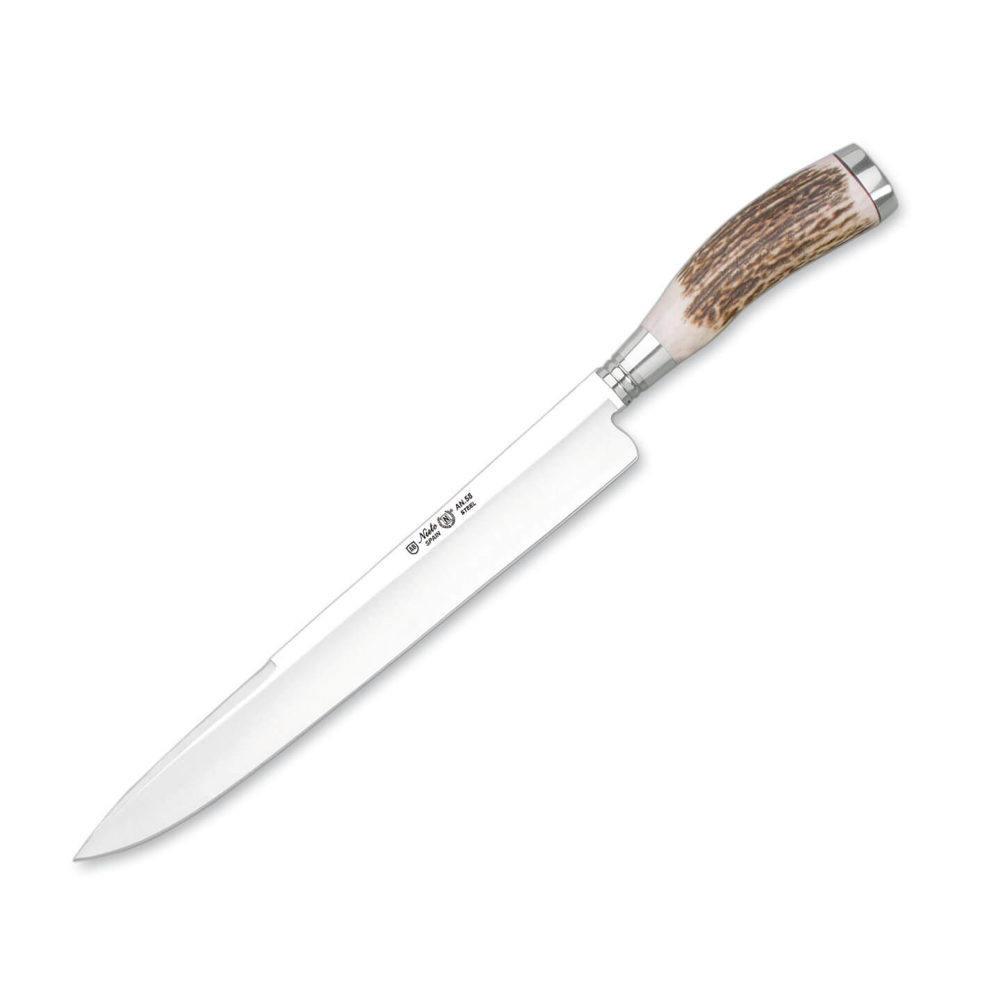 Cuchillo de trinchar Nieto Gaucho G-260 con mango de asta de cier...