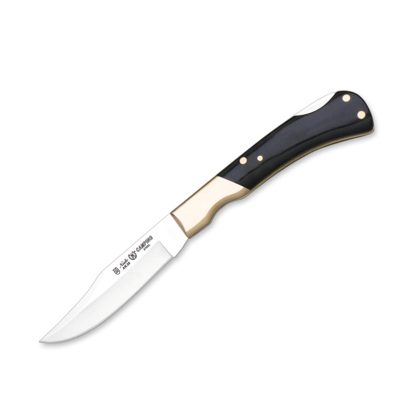 Coltello tascabile da campeggio Nieto con manico Stamina e lama d...