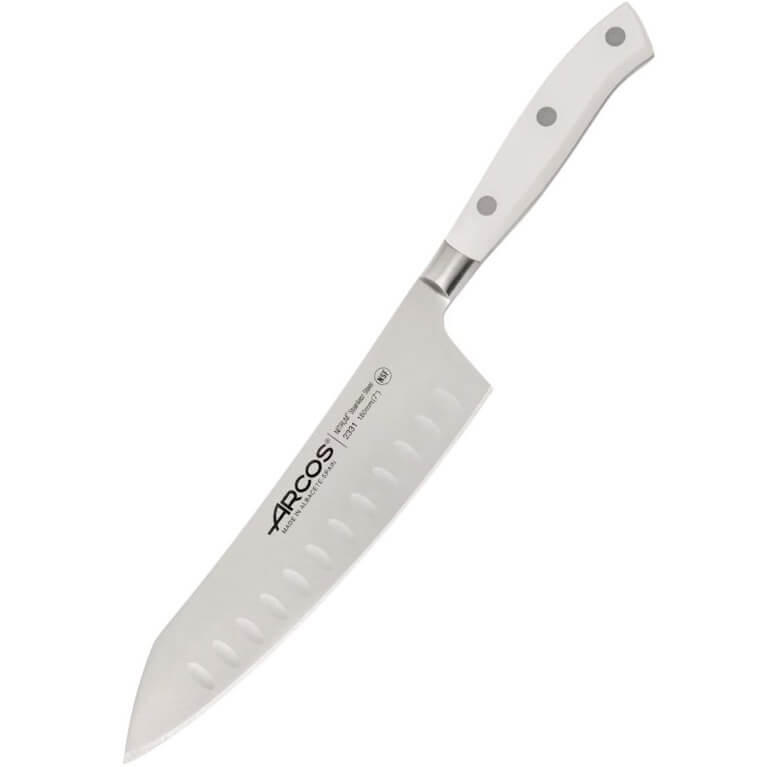 Cuchillo Cocina Japonesa Rocking Santoku (Con Alveolos) Riviera B...