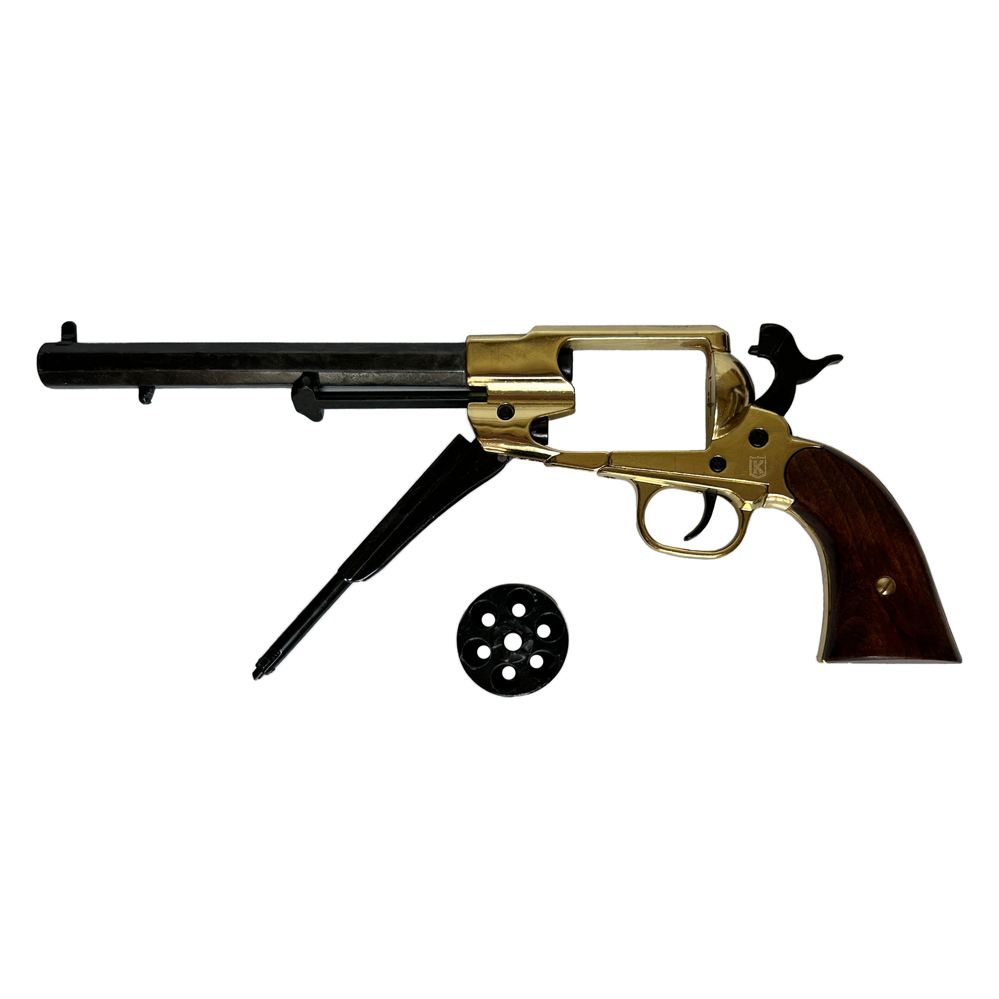 Replica revólver Remington 1858 Conversión Latón