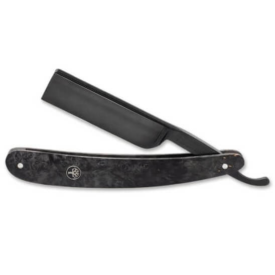 Navaja de Afeitar con Mango de Madera de Amboina