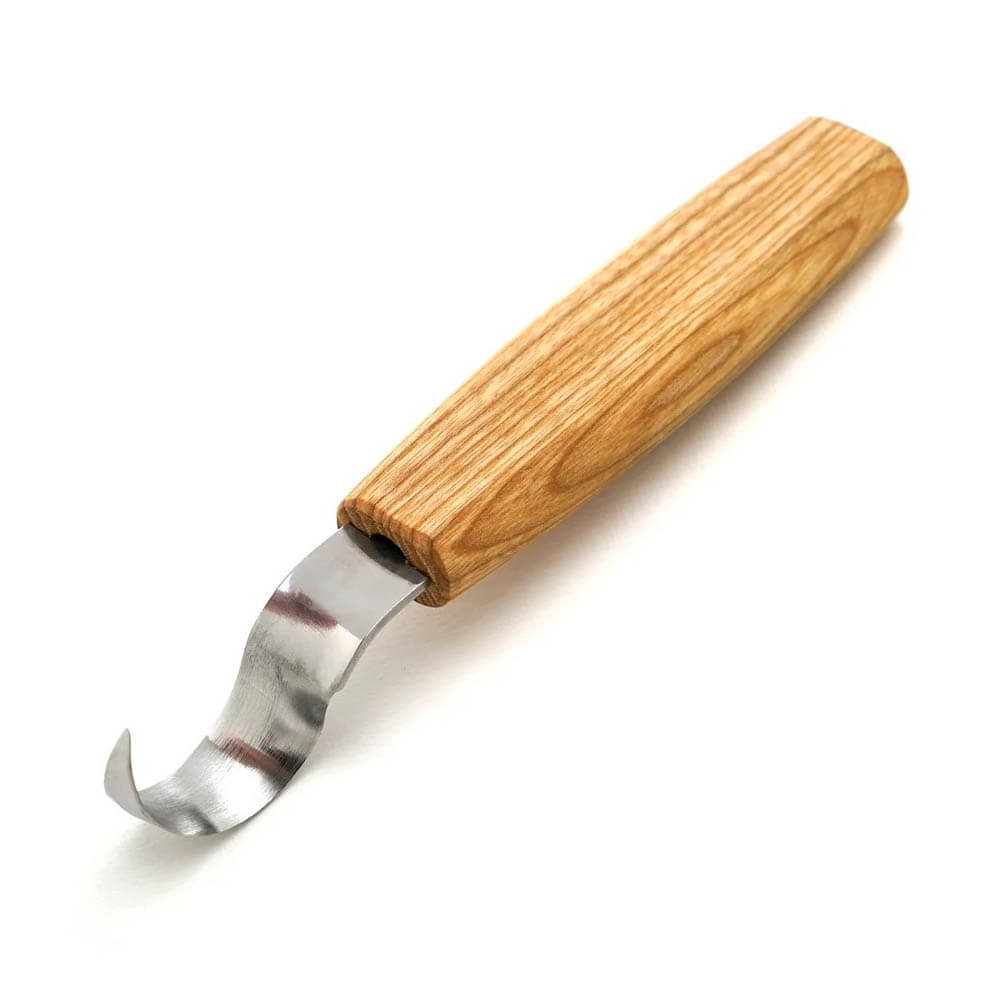 Cuchillo para tallar cucharas hoja de 25 mm y mango de madera de ...