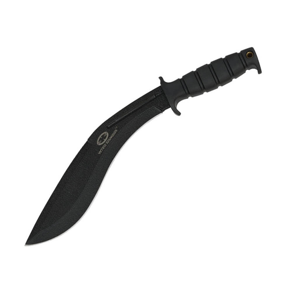 Machete Kukri With Armour con mango de goma y hoja de 27 cm