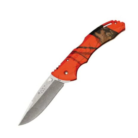 Navaja de bolsillo Buck Bantam con mango de nylon GRN naranja y h...