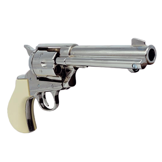 Réplica de revolver Thunderer Kolser con cacha marfil y cuerpo ní...