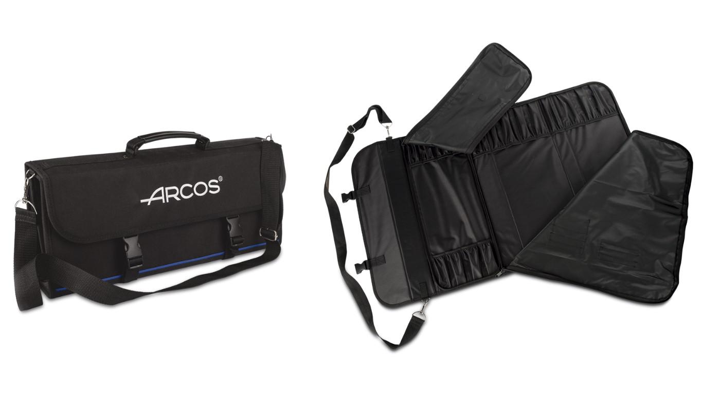 Sac porte-couteaux Arcos d'une capacité de 17 pièces
