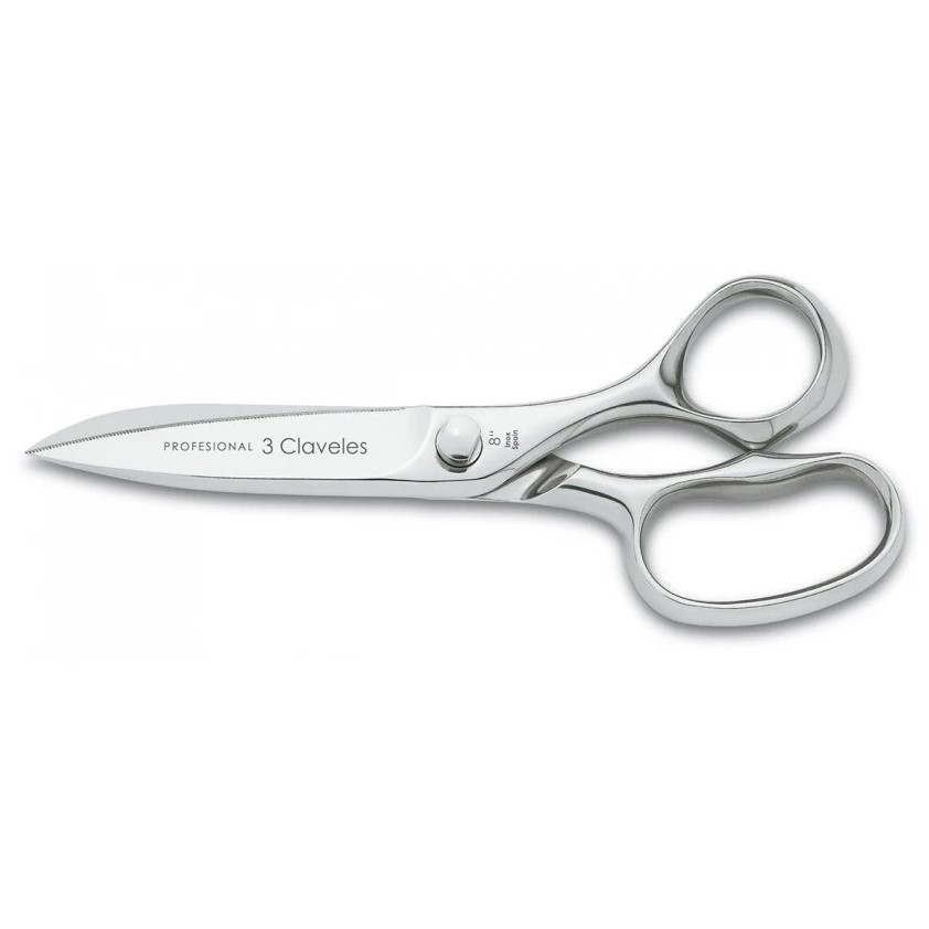Tijera de cocina Prof-Class de 8" en acero inoxidable con acabado...