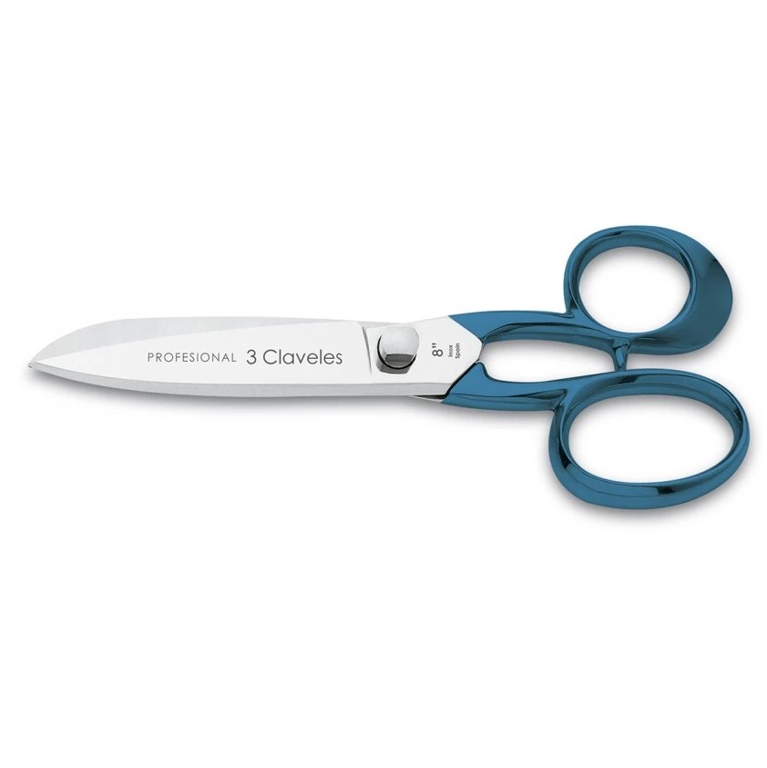 Tesoura de cozinha profissional de aço inoxidável de 8" com cabo ...