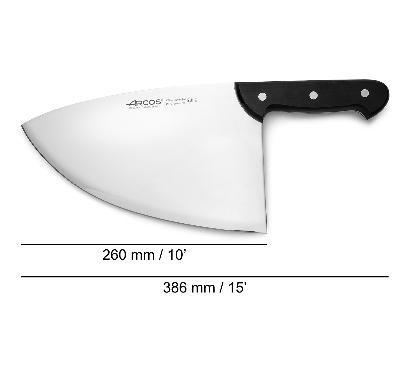 Filetera Arcos Serie Universal 26 cm de longitud