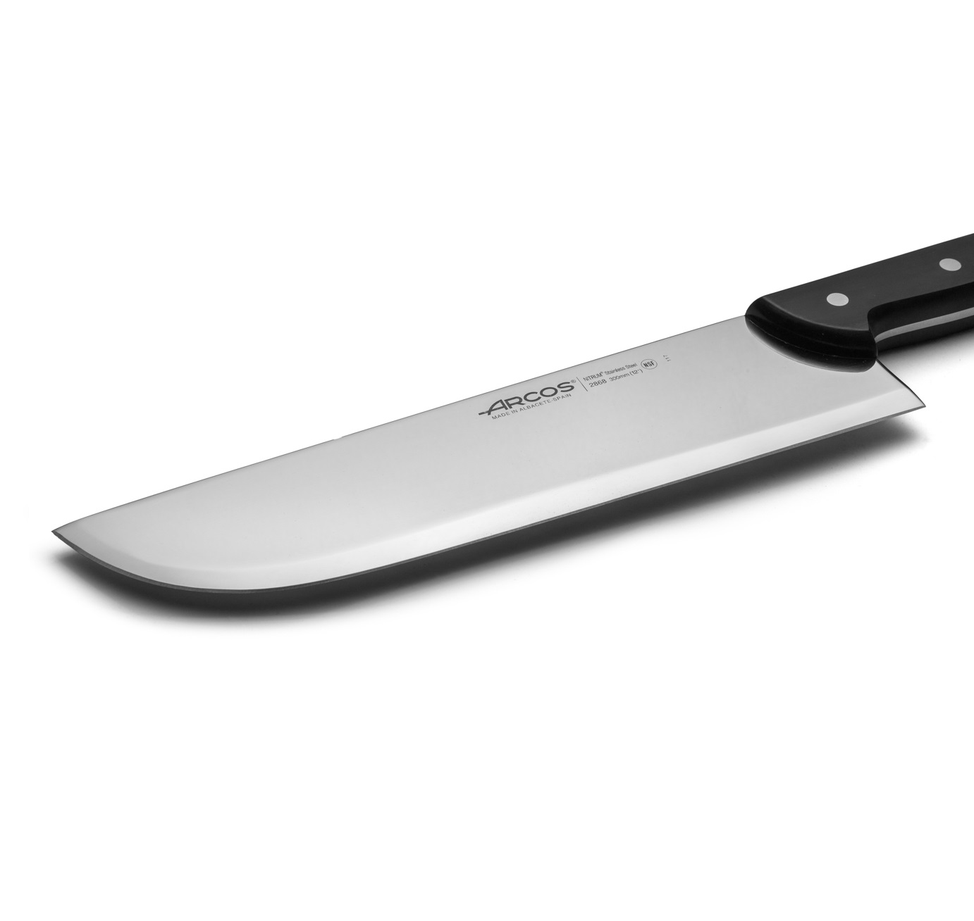 Faca de talho universal Arcos com lâmina de 30 cm de largura e cabo em polioximetileno