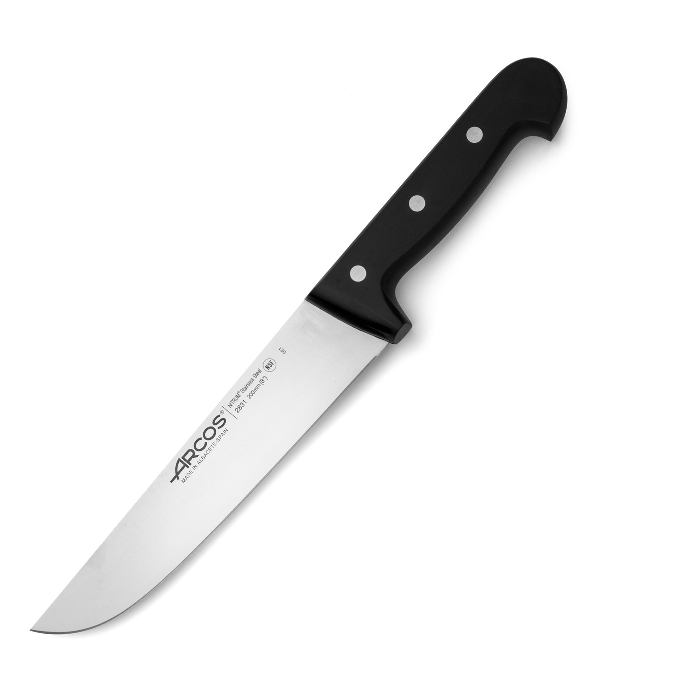 Cuchillo Carnicero recto Arcos Universal con hoja de 20 cm y mang...