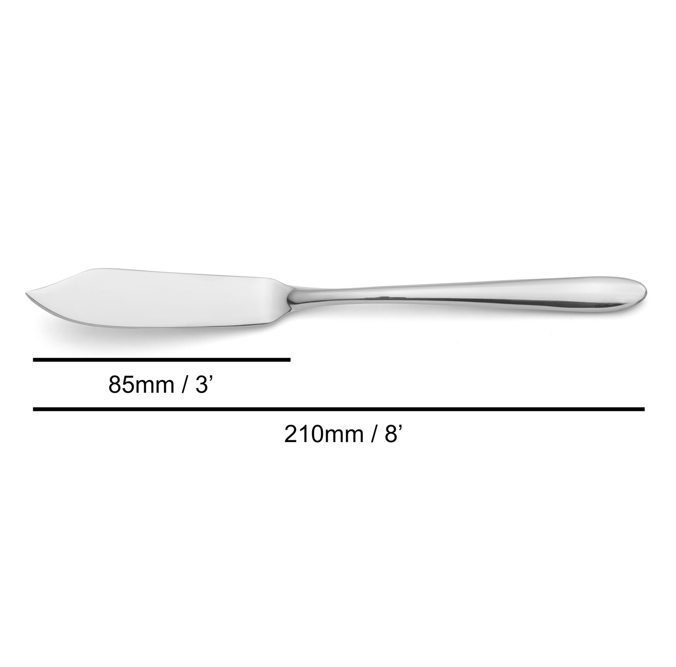 12 cuchillos de pescado Arcos serie Berlín acero inoxidable 210 mm