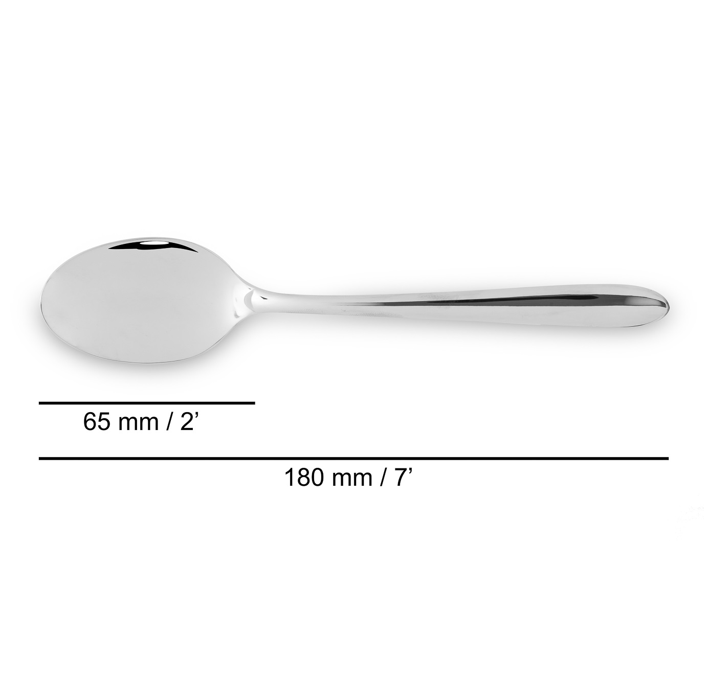 12 cuillères à dessert en acier inoxydable Arcos Berlin Series 180 mm