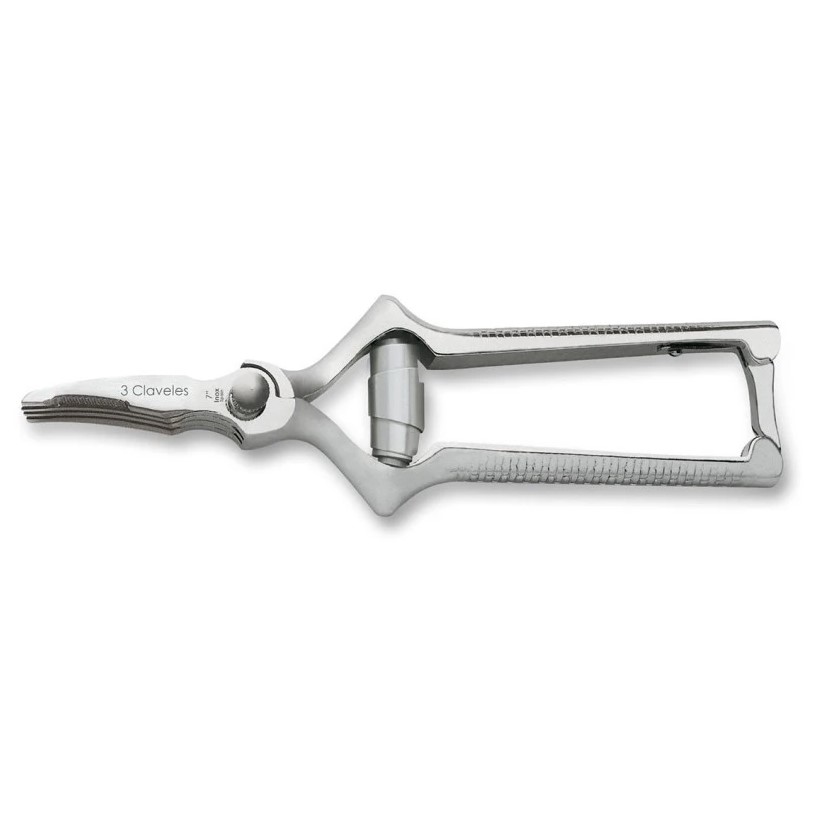 Masticador curvo 3 Claveles de 18 cm