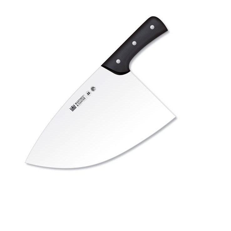 Chuletera media luna Martínez y Gascón con hoja de 32 cm y mango ...