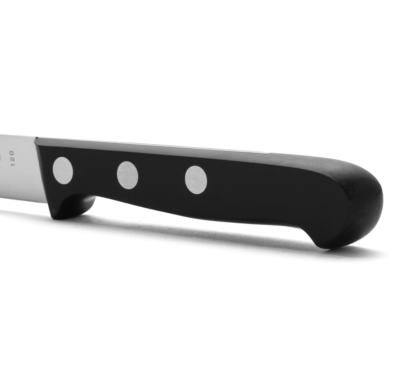 Arcos Universal 75 mm paring knife with black polyoxymethylene handle