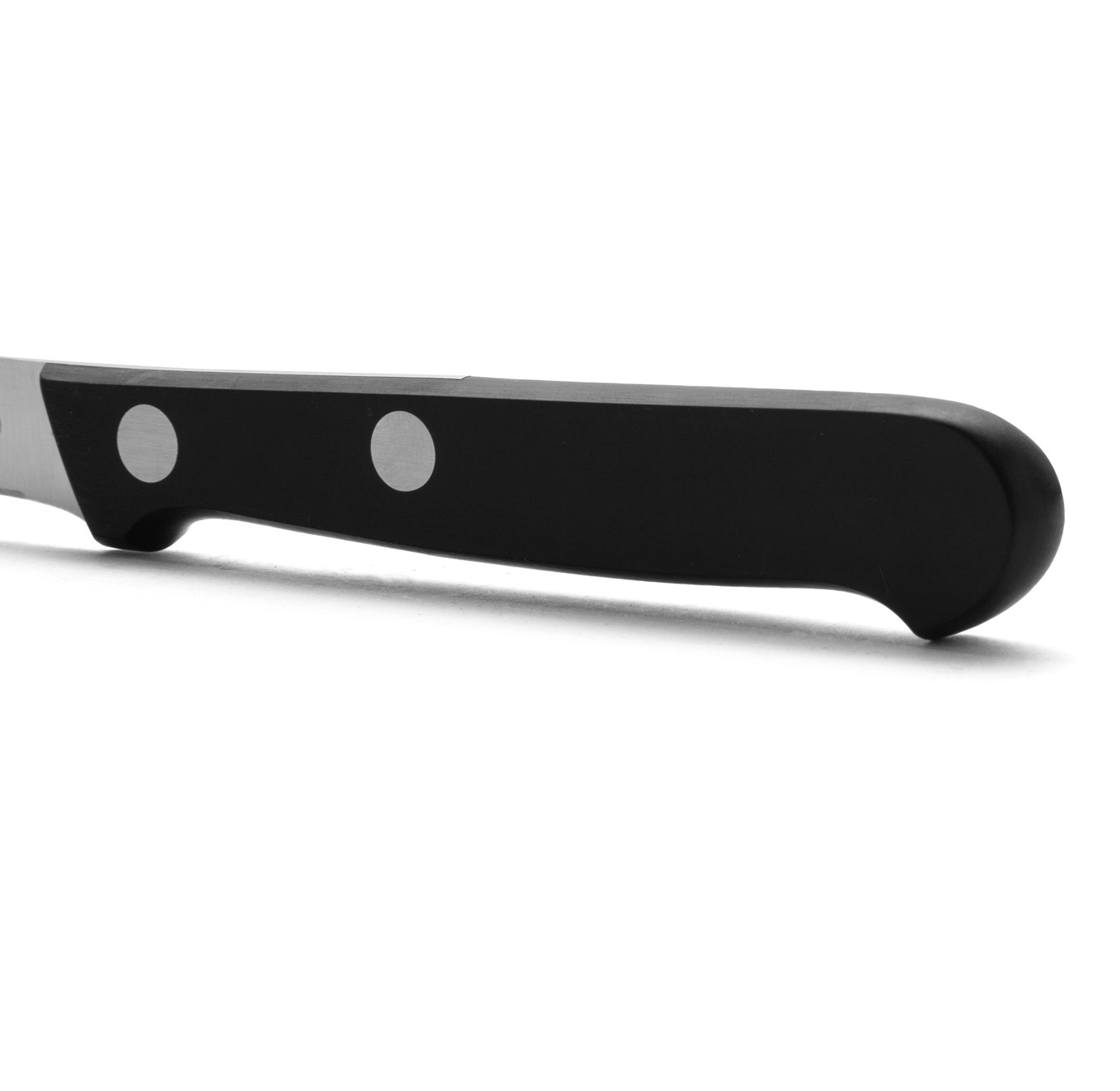 Arcos Universal 60 mm curved paring knife with black polyoxymethylene handle