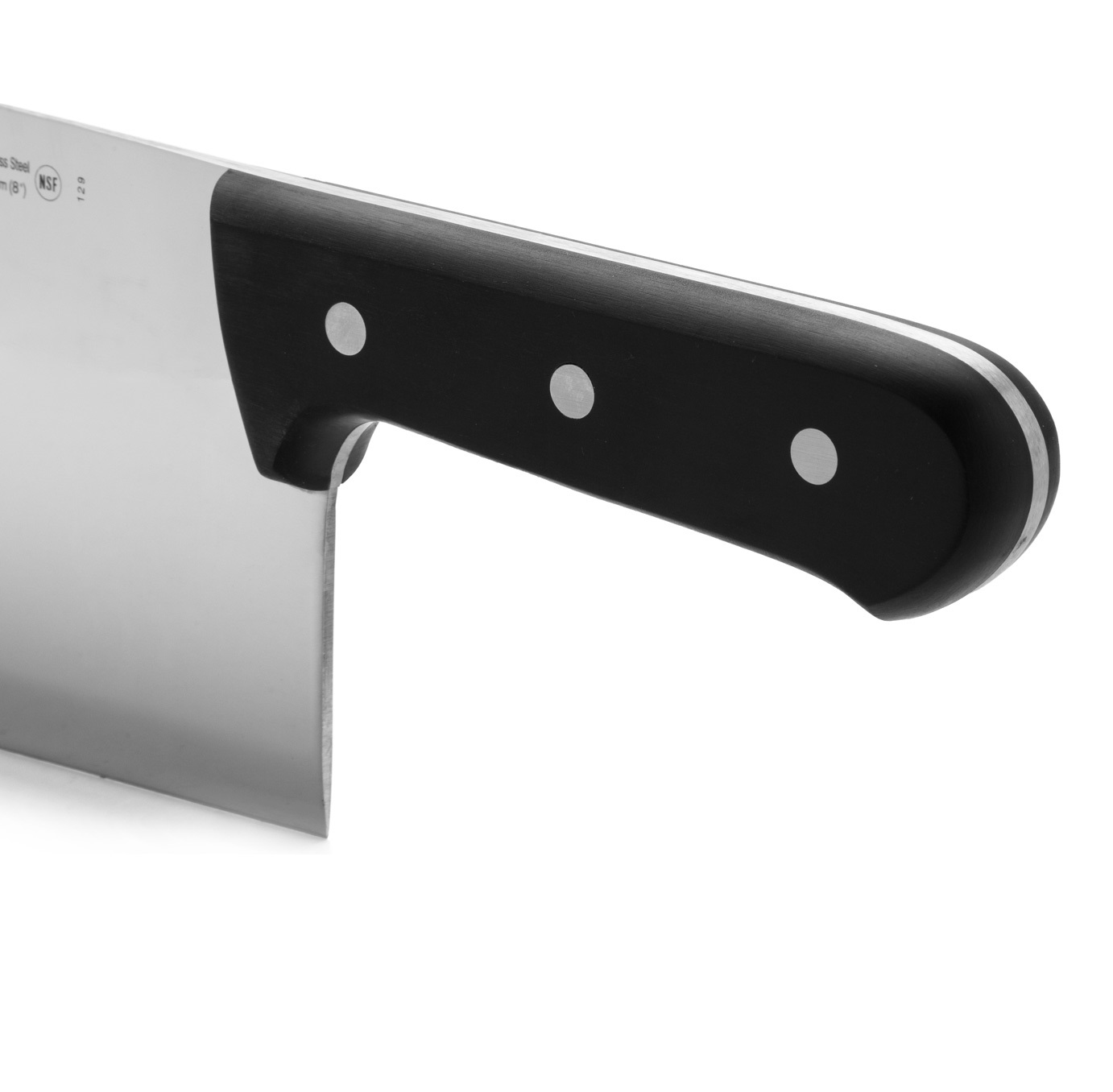 Mannaia universale da cuoco Arcos con manico in poliossimetilene nero e lama stretta da 220 mm
