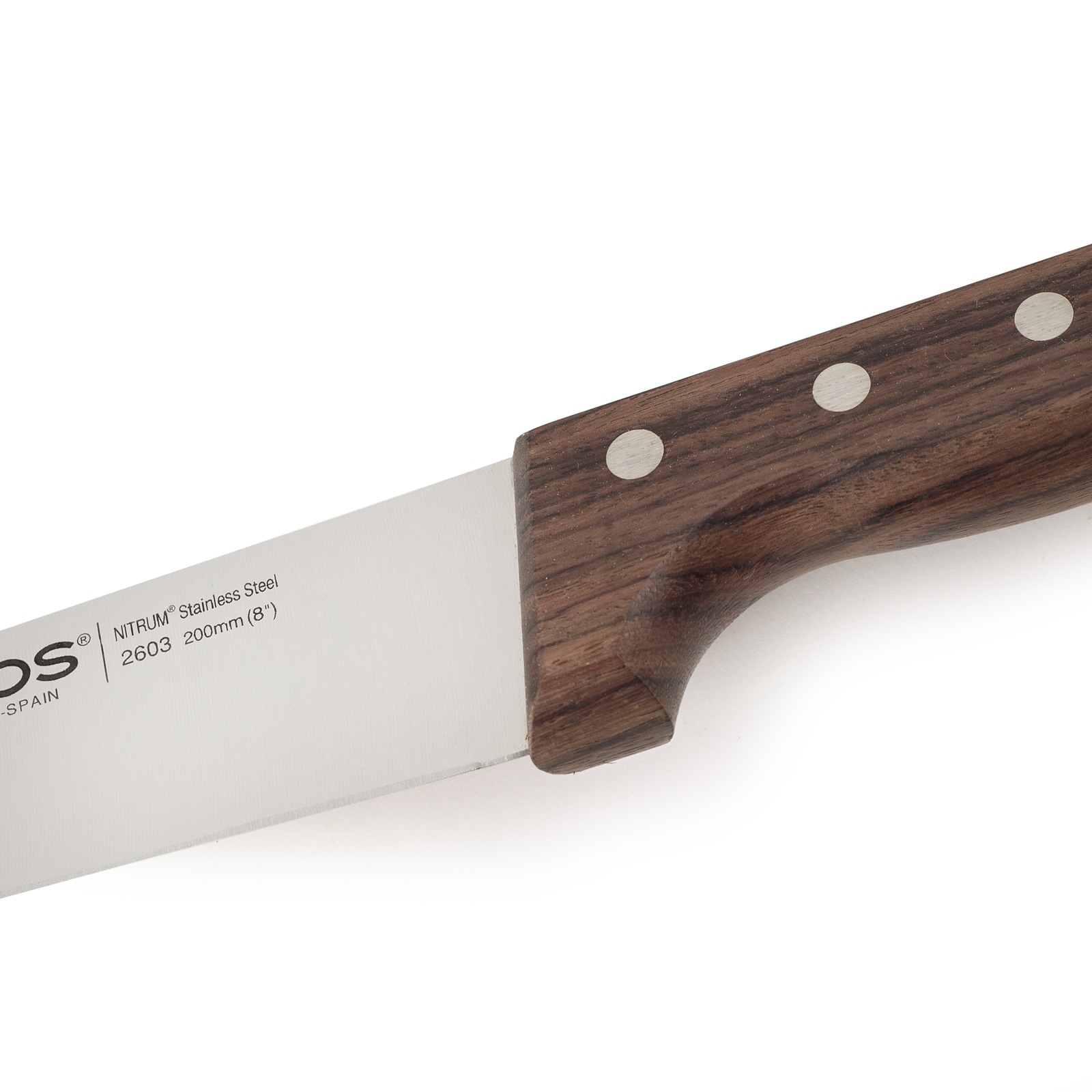 Cuchillo carnicero Arcos Atlántico con mango de madera de palisandro y hoja de 200 mm