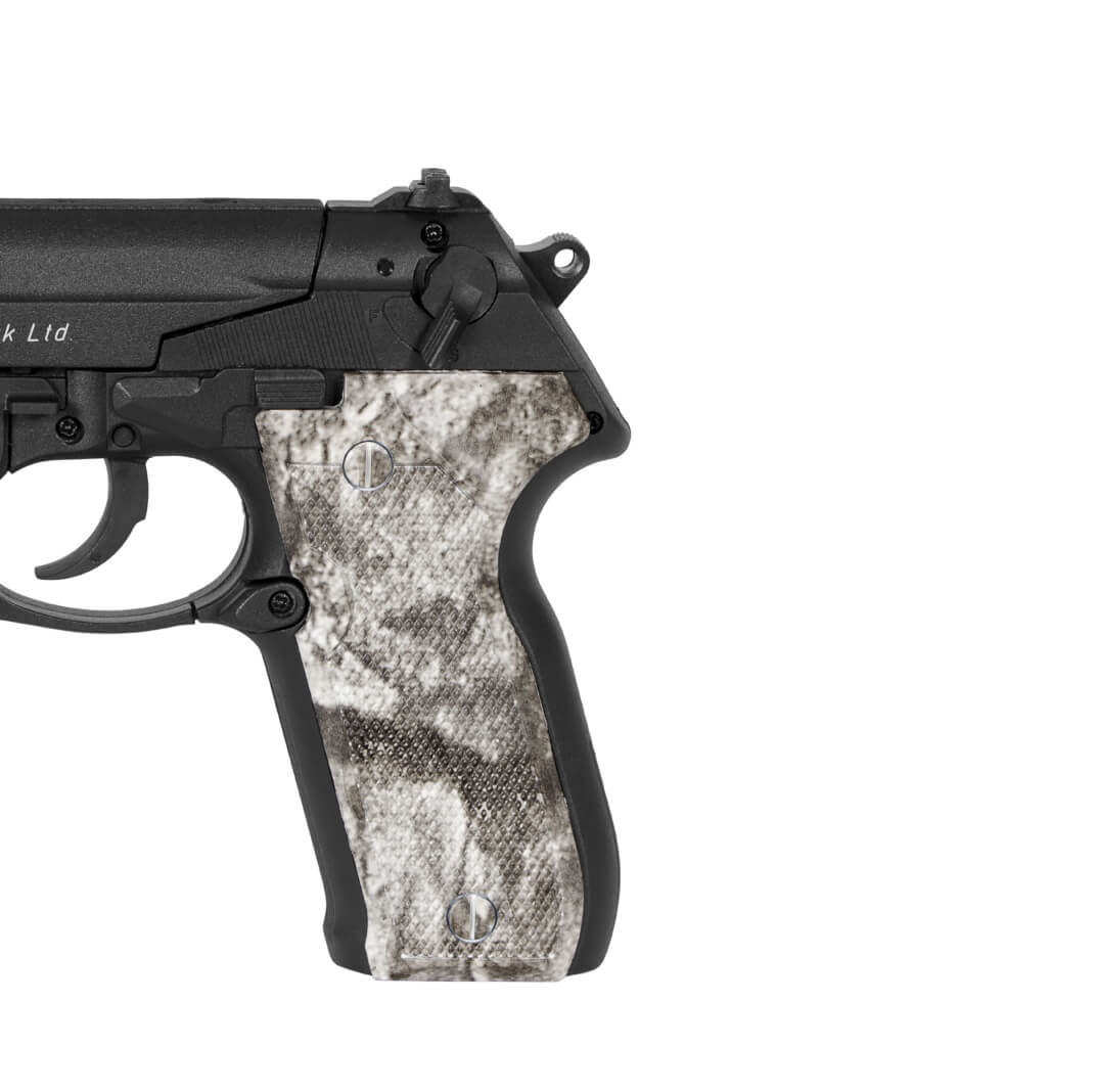 Pistola de CO2 PT-80 Dark Ltd. con cargador giratorio