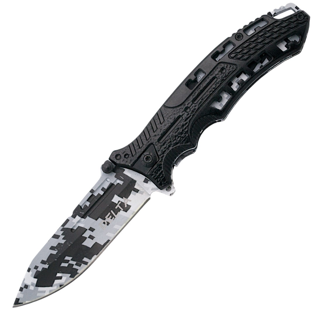 Tactical pocket knife camo pixelado K2797BKL