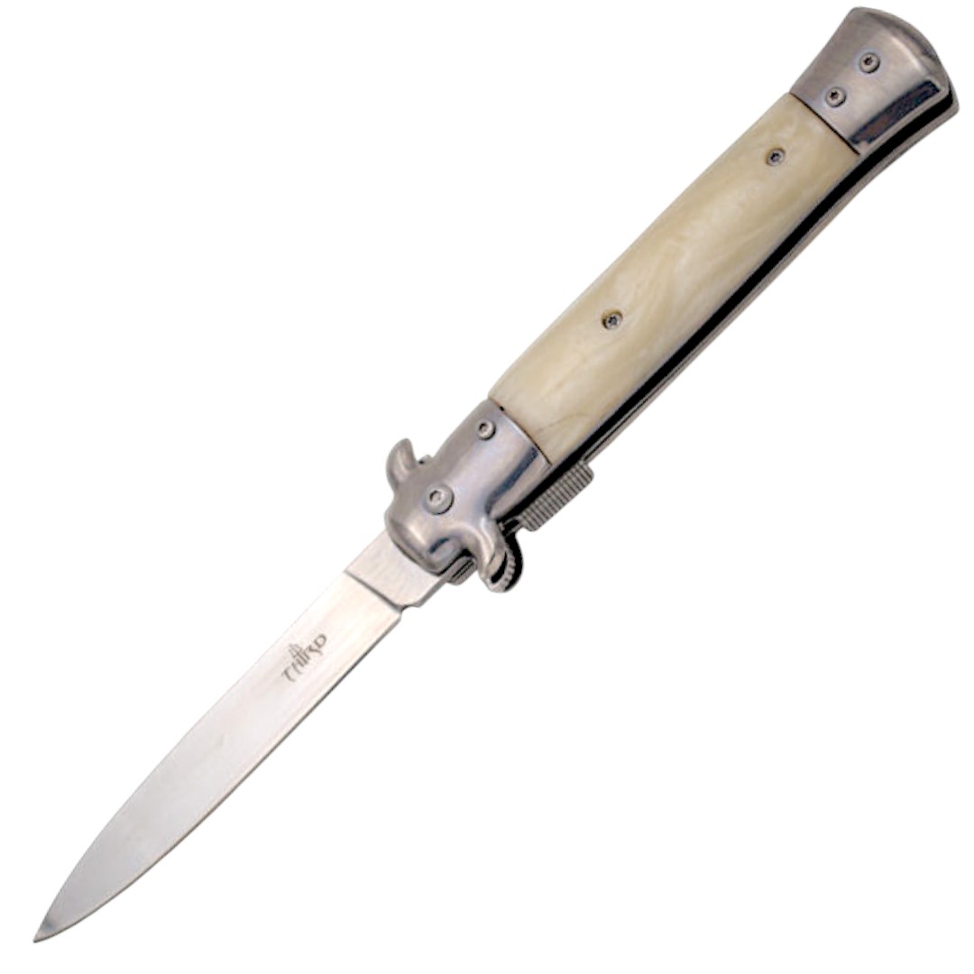 Tactical pocket knife with acrylic handle 17249B
