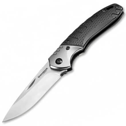 EDC taschenmesser mit rostfreiem stahlklinge und abfallender spitze