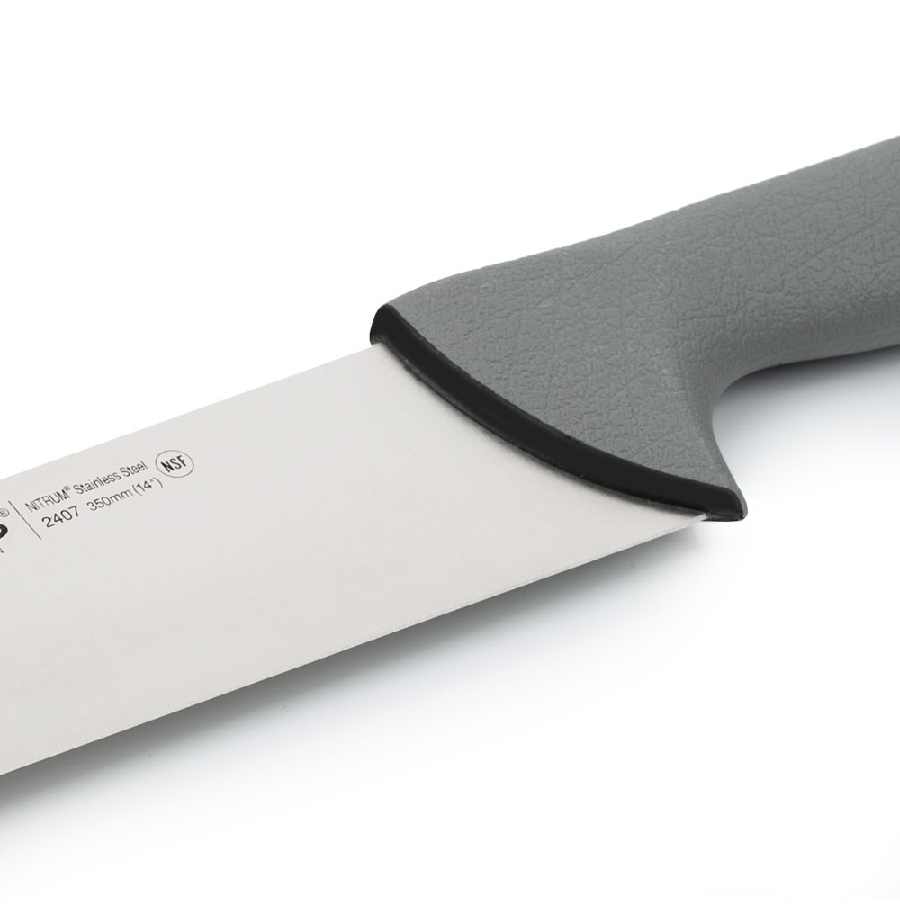 Cuchillo Carnicero Arcos con hoja de 350 mm Colour Prof con mango doble inyectado gris