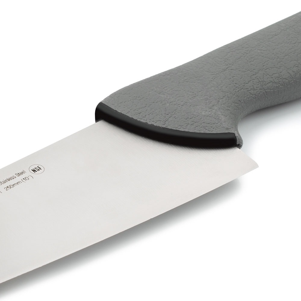 Cuchillo cocinero Arcos con hoja de 250 mm Colour Prof con mango doble inyectado gris