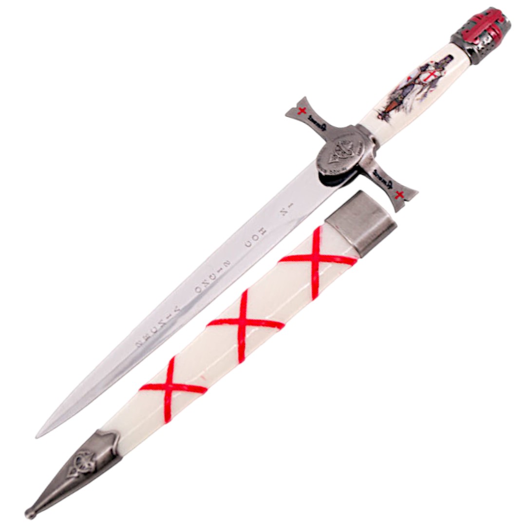 Daga Priorato de Sion plateada