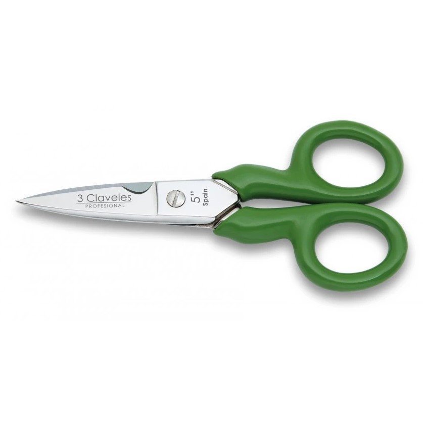 Tijeras electricista clásica profesional de 12,5 cm con mango de ...