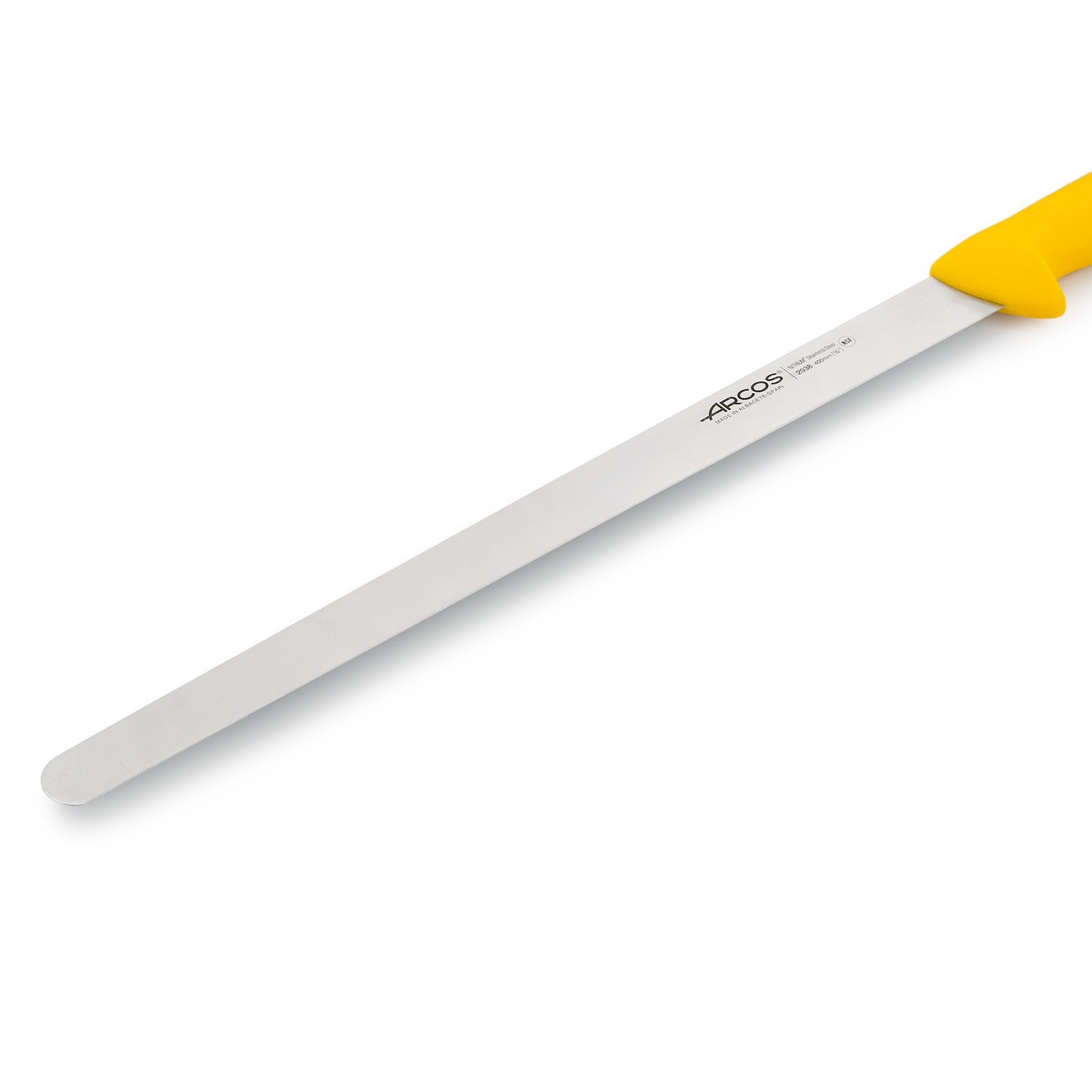 Coltello da carne Arcos serie 2900 con lama da 40 cm e manico in polipropilene.