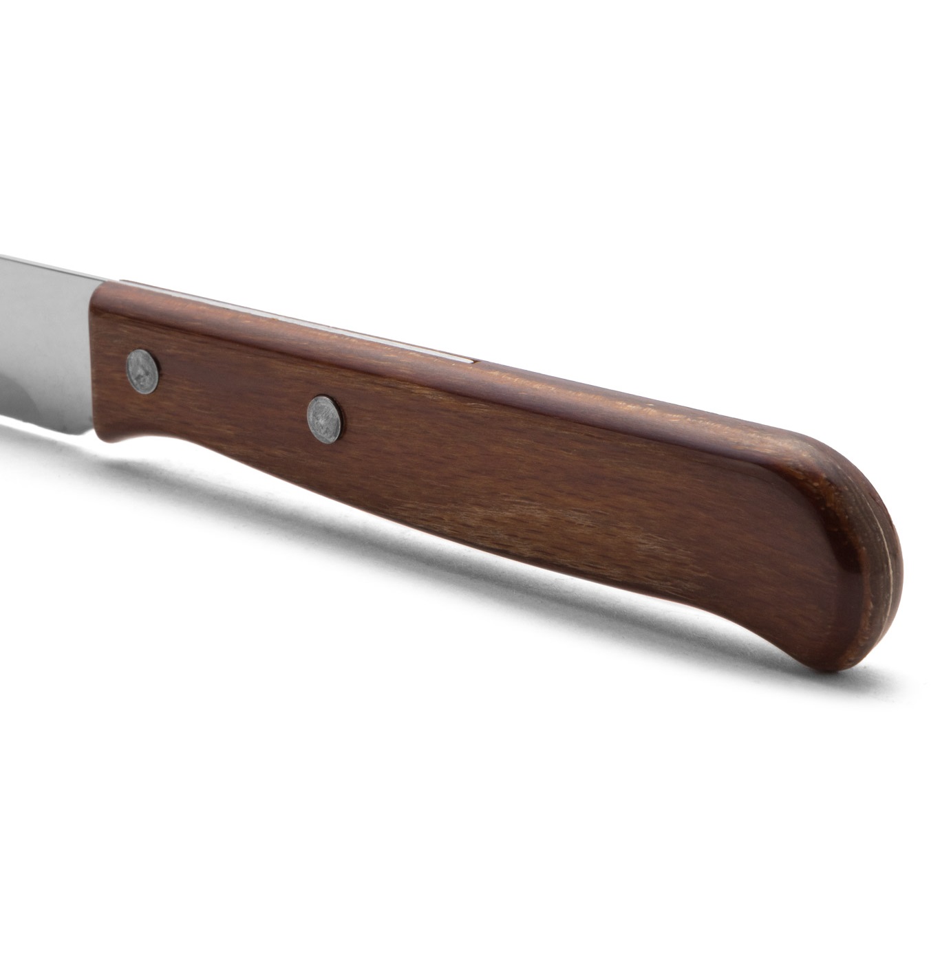 12 Arcos Latina series kitchen knives with wooden handles and 155 mm blades
