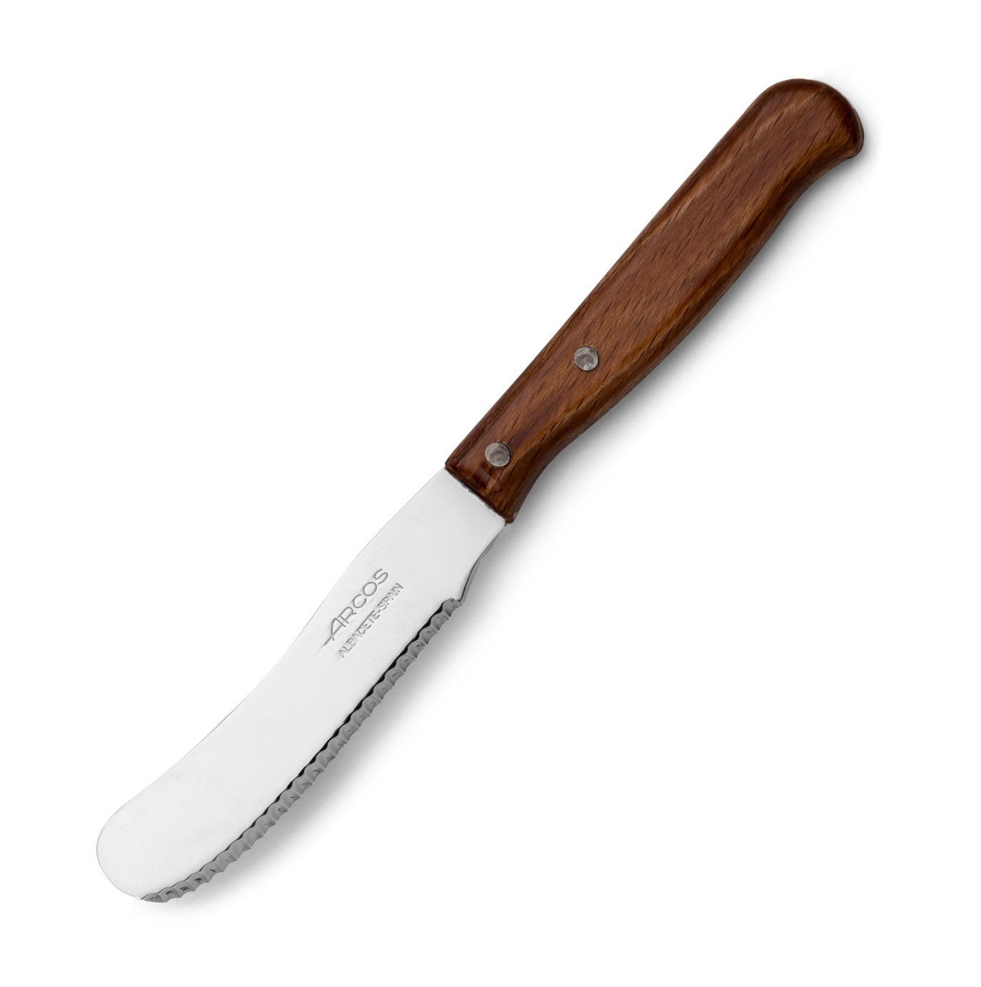 Cuchillo para mantequilla Arcos serie latina con mango de madera ...