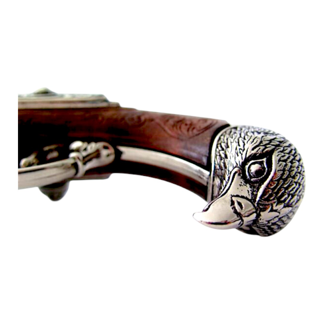 Pistola de chispa de cuatro cañones, Francia, siglo XVIII 1307