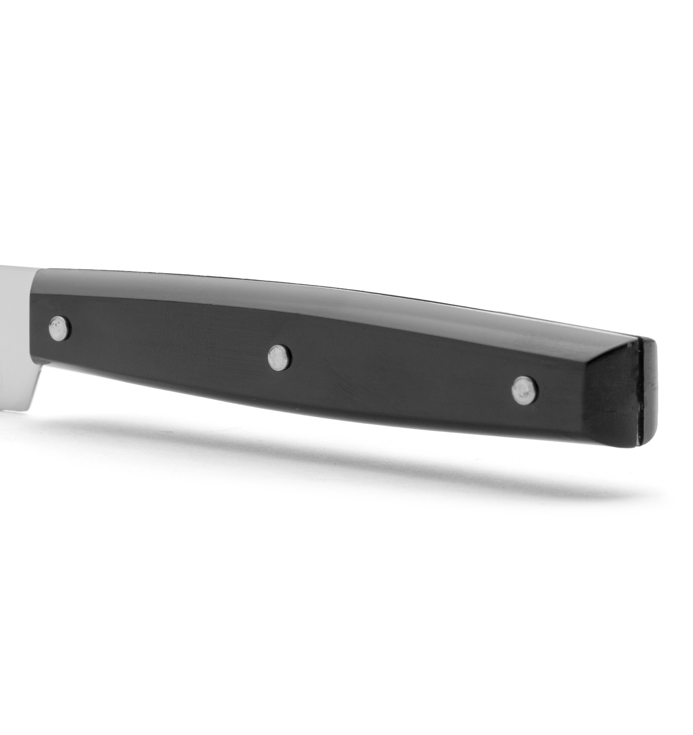 Cuchillo de mesa Arcos con mango de poliamida negro con hoja de 11.5 cm