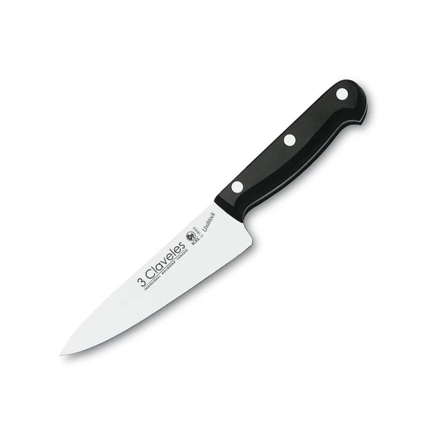 Chef knife with 13 cm blade and POM handle 3 Claveles FH 01152