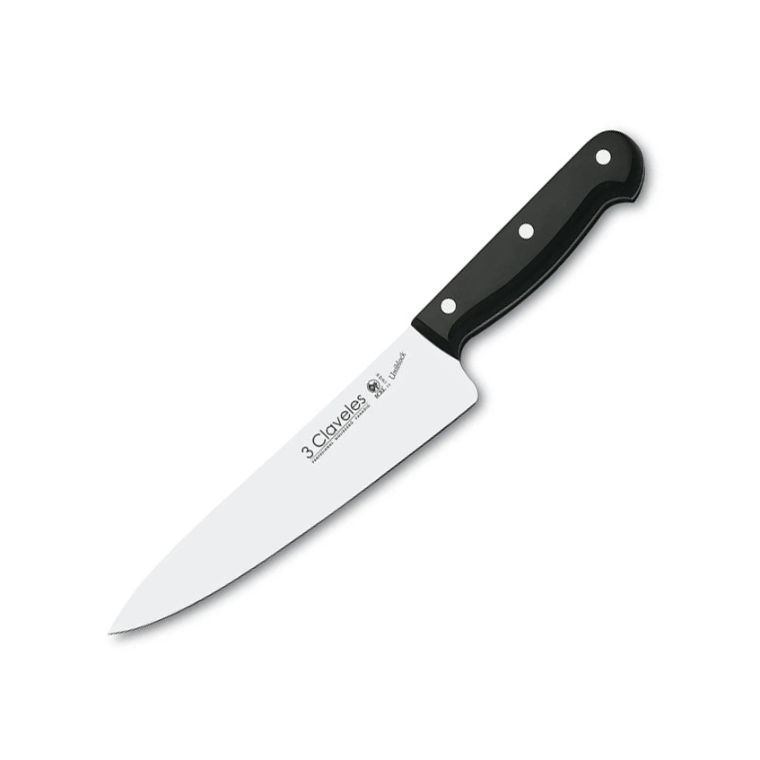 Faca de chef com lâmina de 20 cm e cabo POM 3 Claveles FH 01158