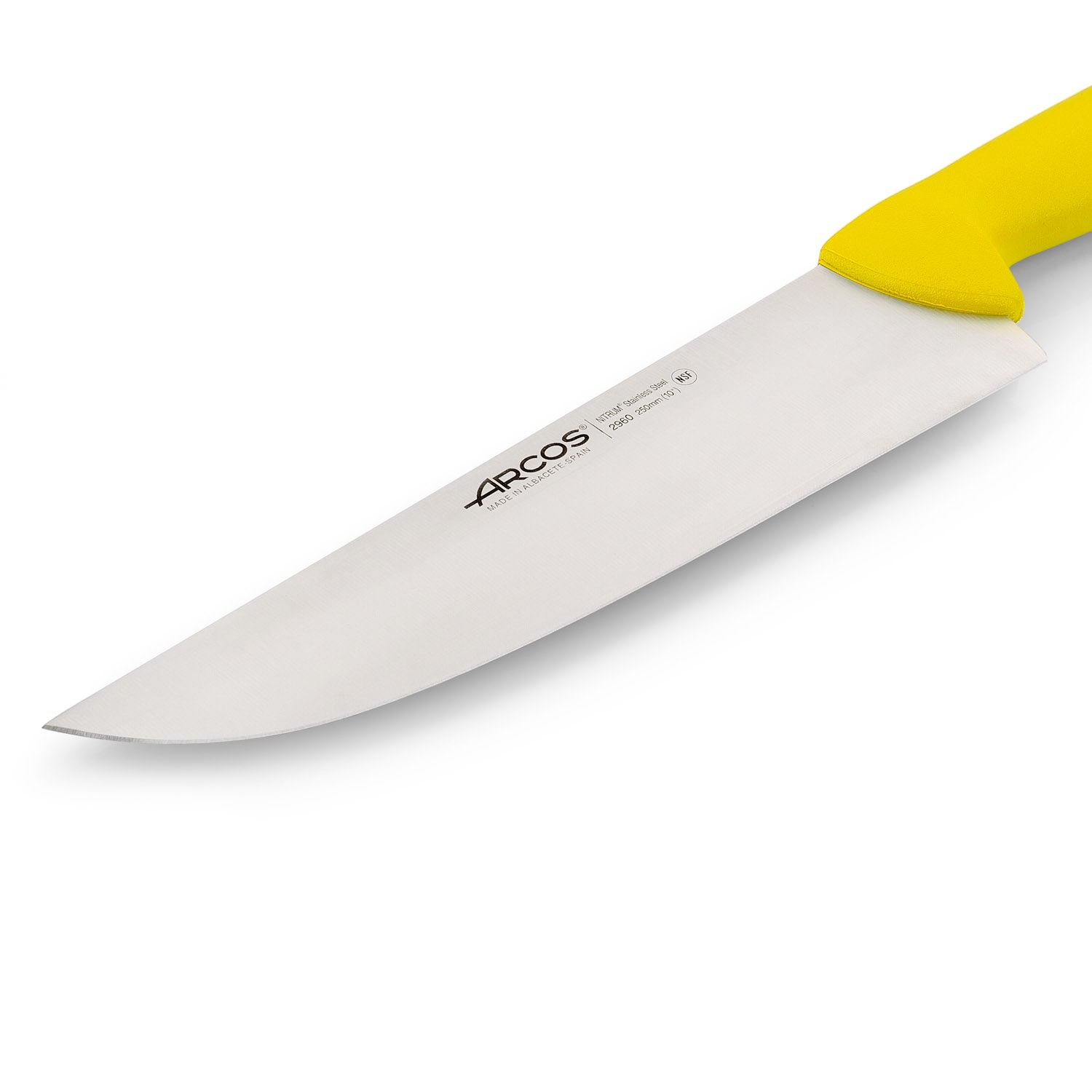 Faca de talho Arcos de 250 mm com cabo moldado por injeção em polipropileno colorido