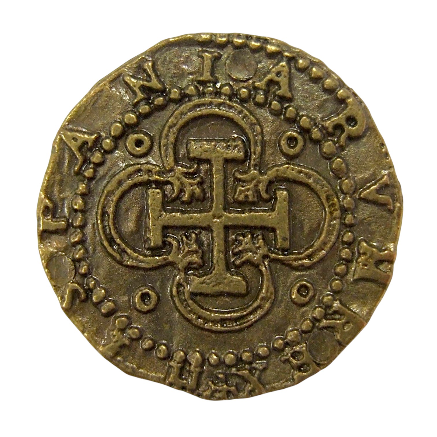 2 Escudos de oro acuñados en Sevilla