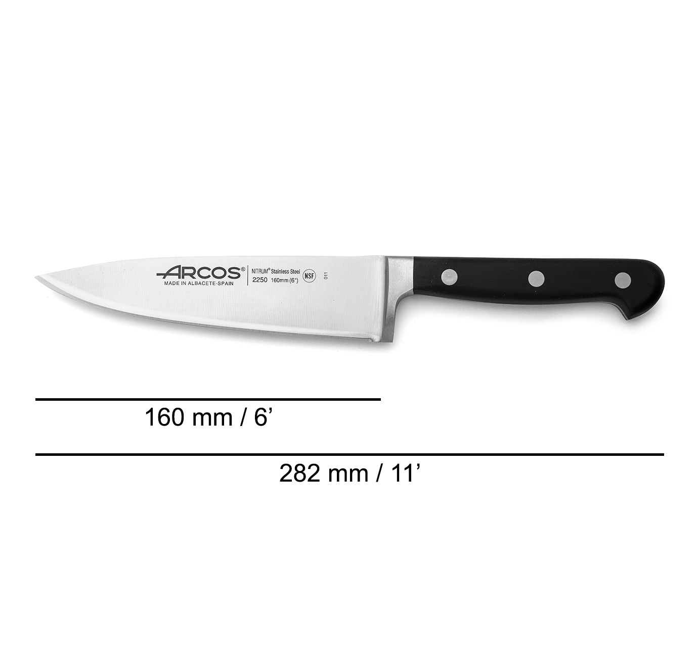 Cuchillo cocinero de 16 cm Arcos Opera