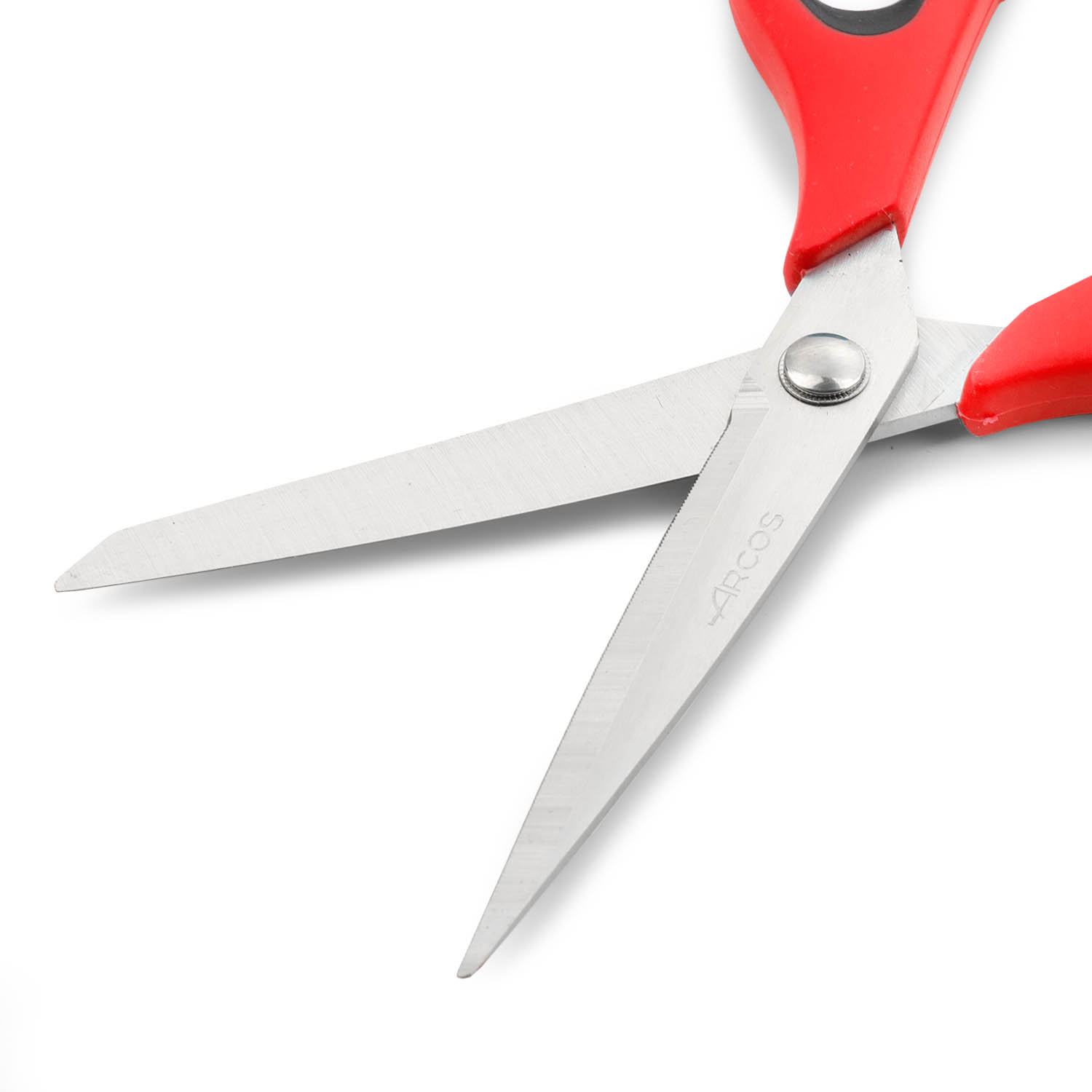 Tijeras de cocina Arcos Prochef 240 mm con mango de polipropileno rojo y negro