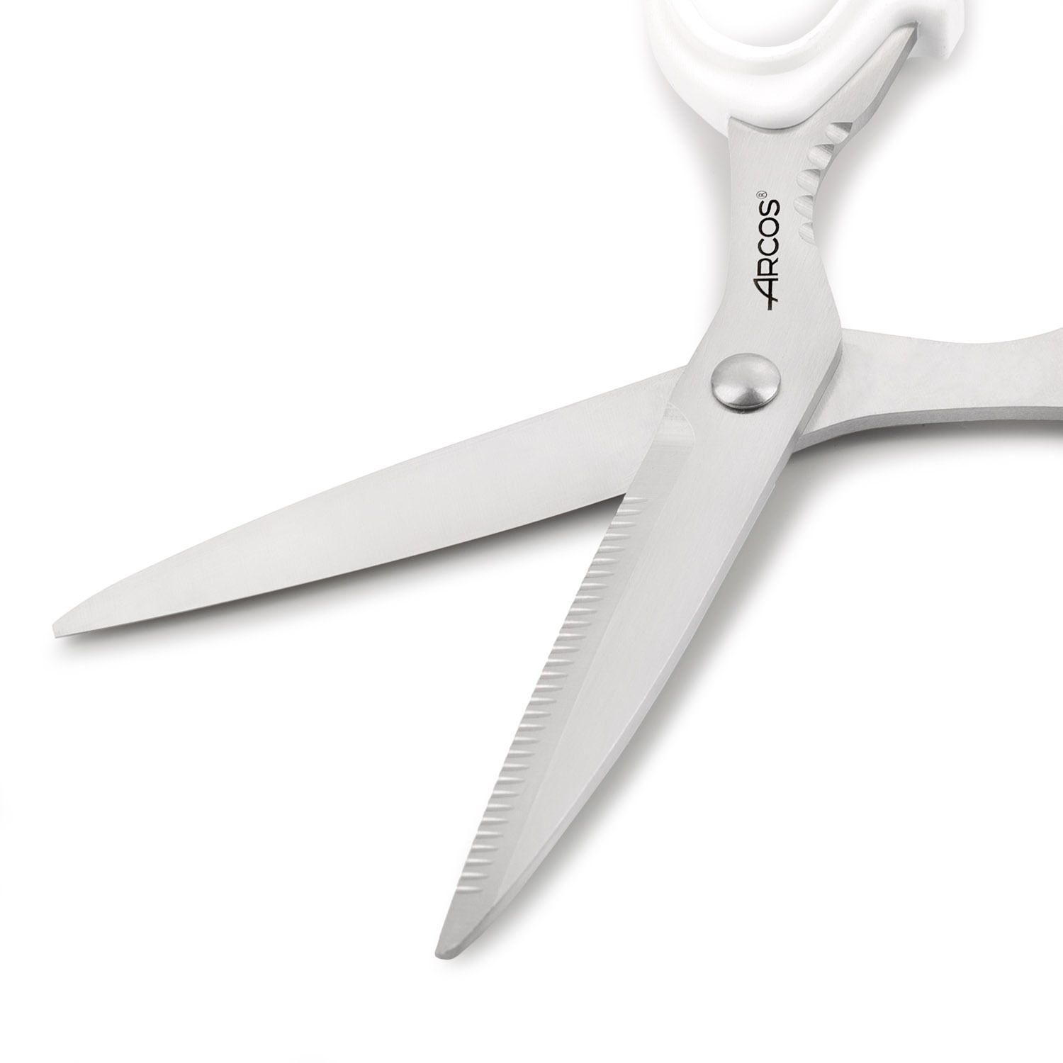 Arcos Küchenschere, 200 mm, mit weißem Polypropylengriff