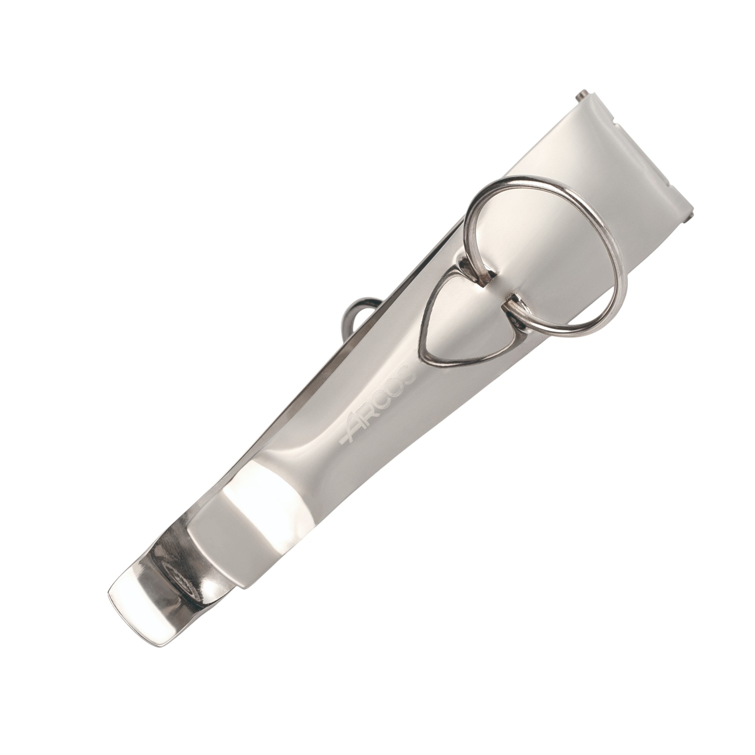 Pinzas para jamón anchas Arcos acero inoxidable con hueco para lo...