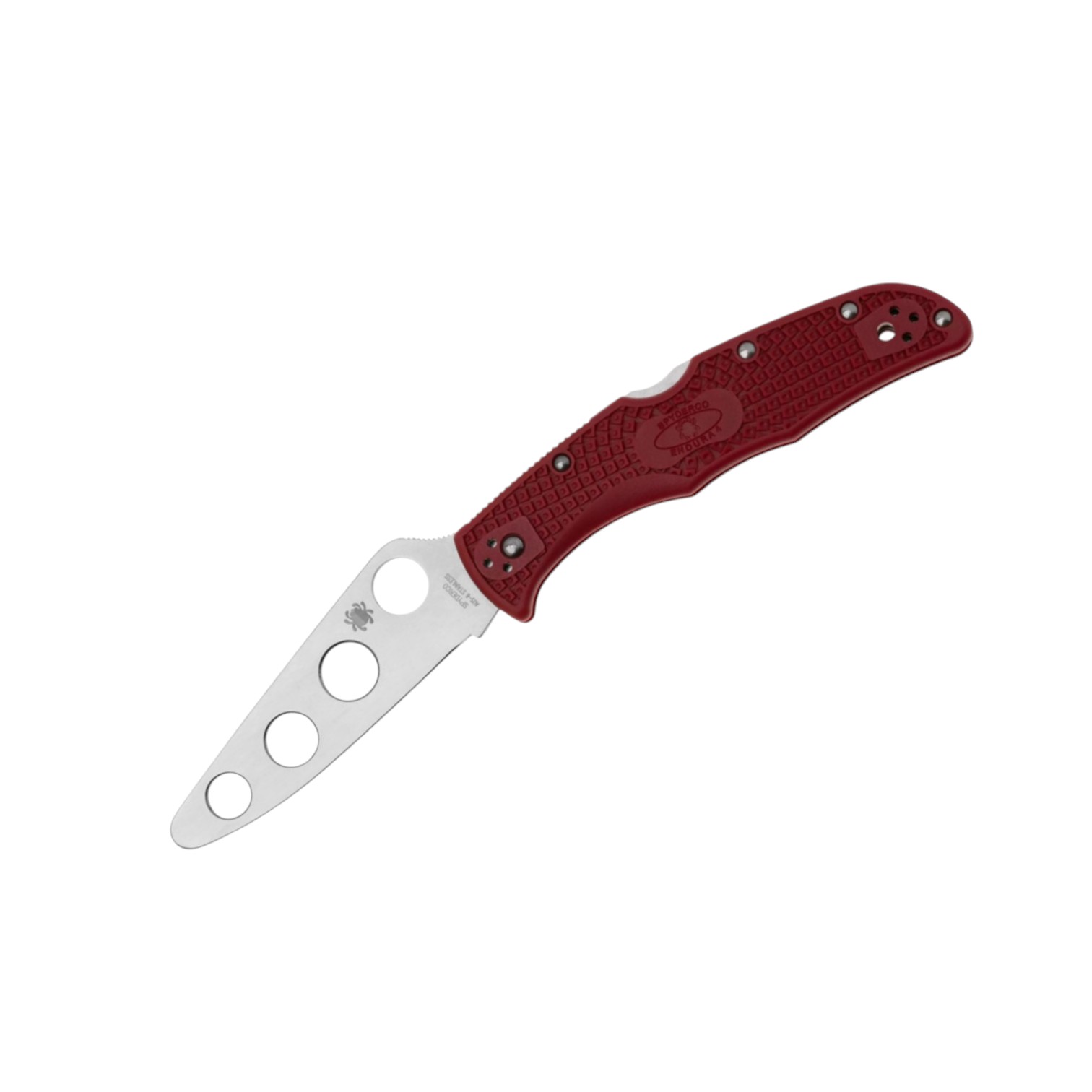 Spyderco Endura 4 Trainer C10TR, navaja de entrenamiento sin filo...