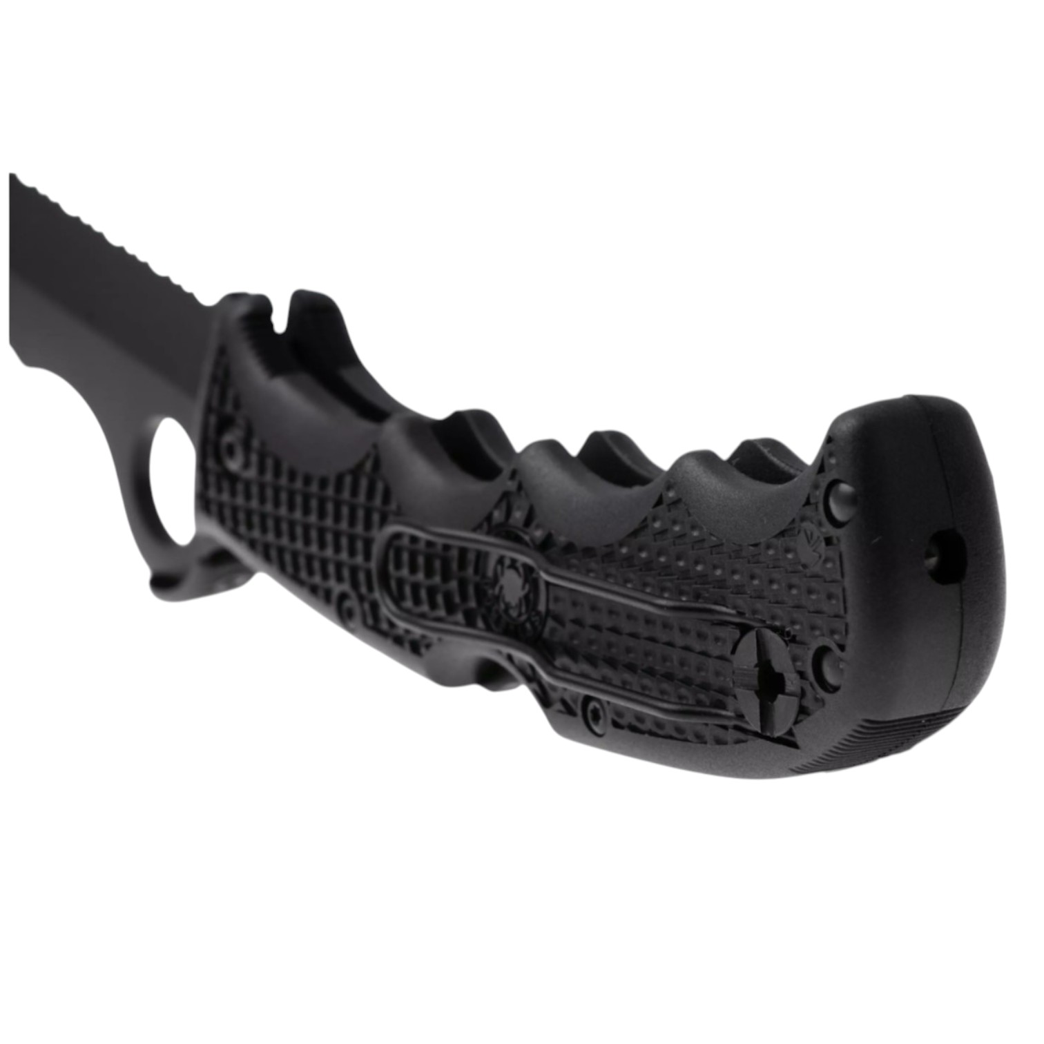 Spyderco Assist Black Blade PS C79PSBBK Klappmesser mit schwarzem FRN-Griff und 9,4 cm langer VG10-Klinge mit Backlock-Verriegelung