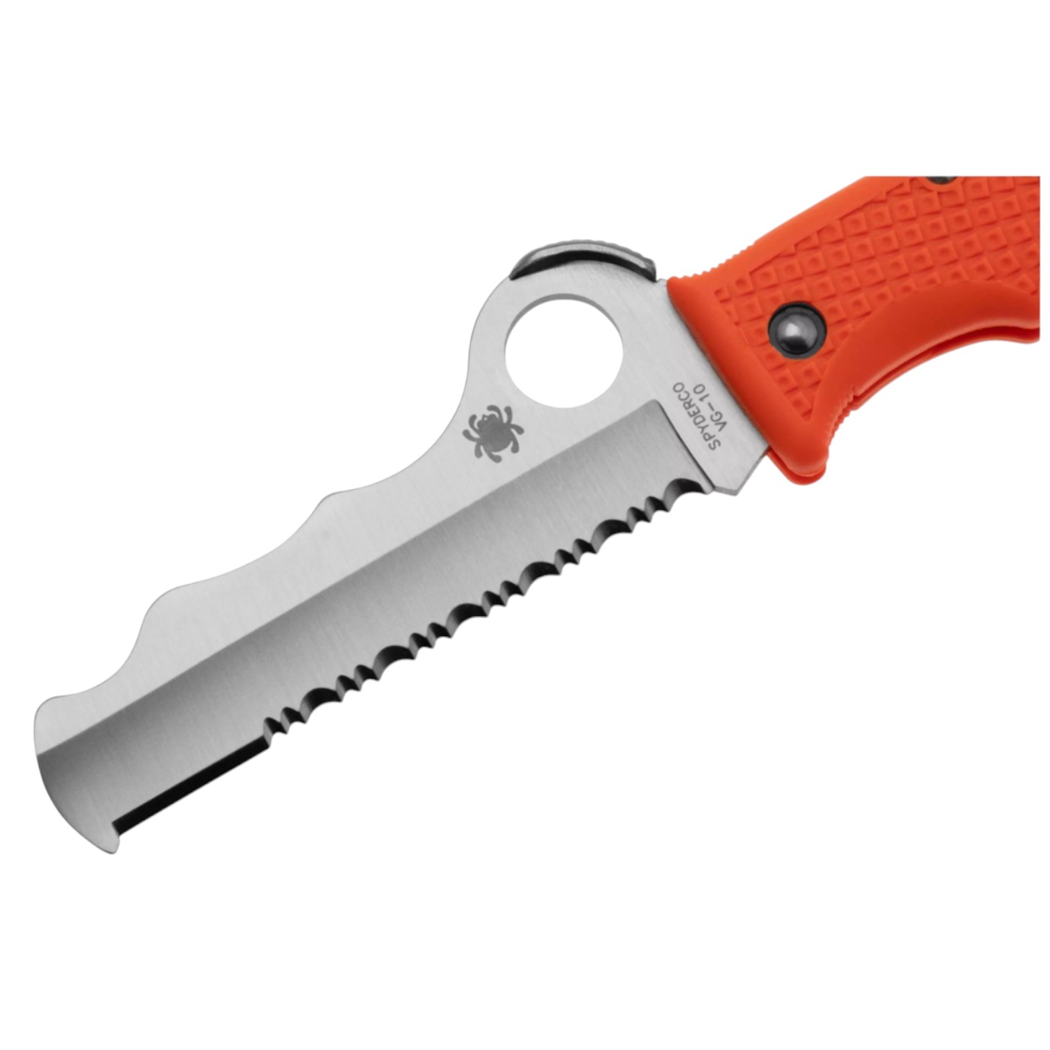 Coltello tascabile Spyderco Assist Lightweight Orange C79PSOR con lama VG10 e impugnatura FRN arancione