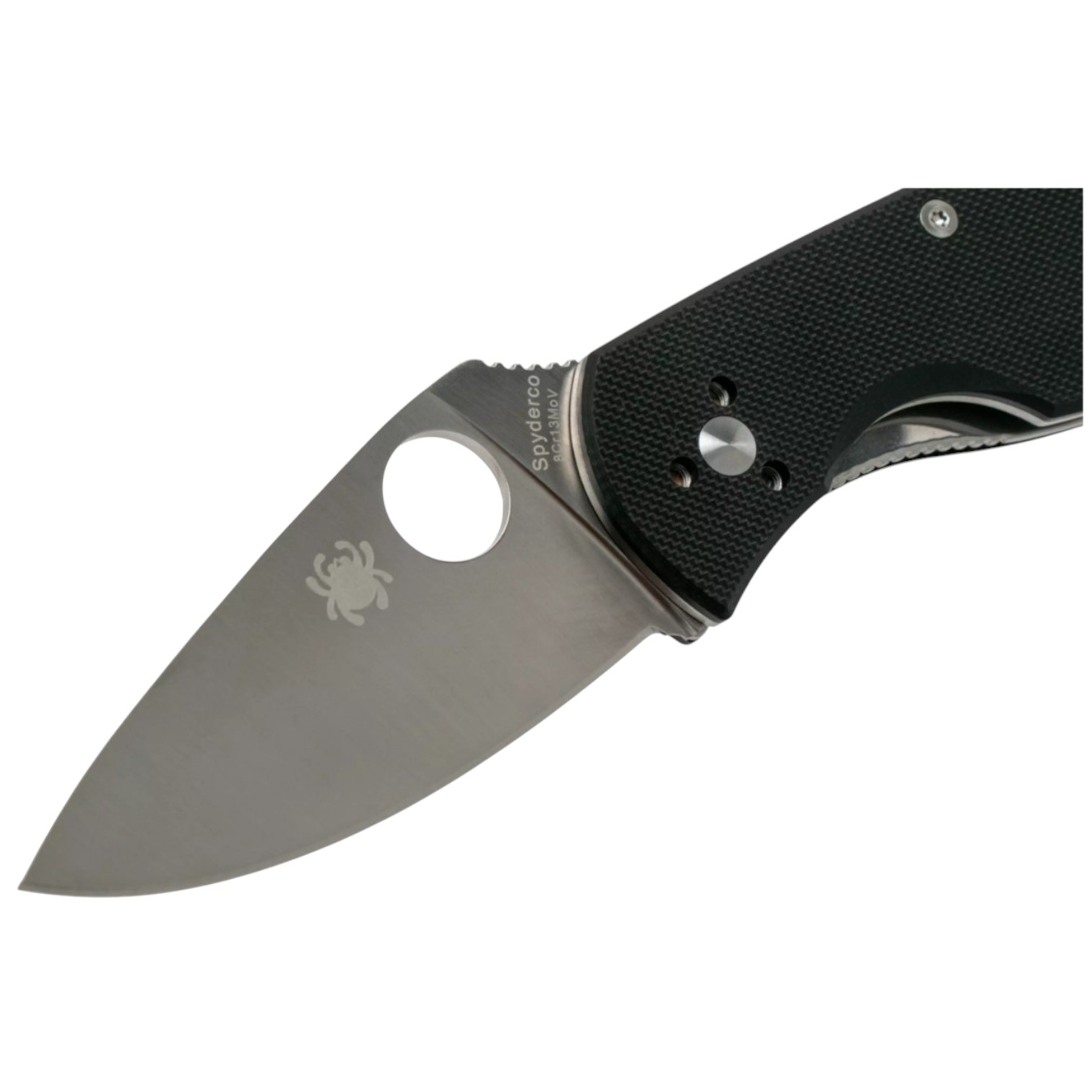 Spyderco Persistence C136GP folding knife with black G10 handle and 7.1 cm 8Cr13MoV blade