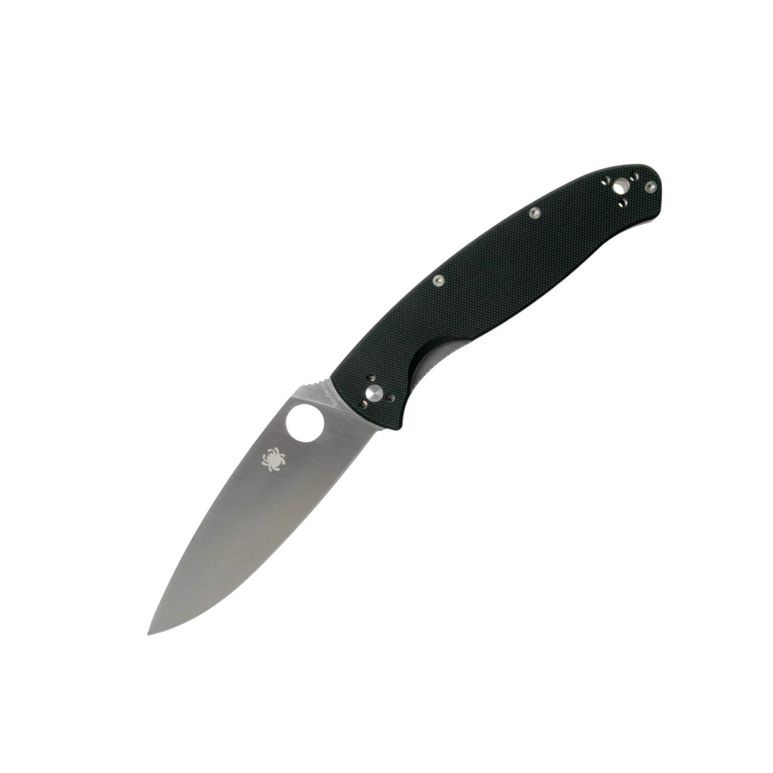 Spyderco Resilience con hoja 8Cr13MoV con filo liso de 10.8 cm y ...