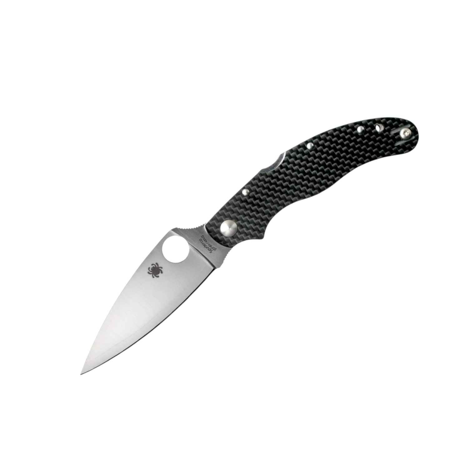 Spyderco Caly 3.5 ZDP-189 C144CFPE navaja con mango de fibra de c...
